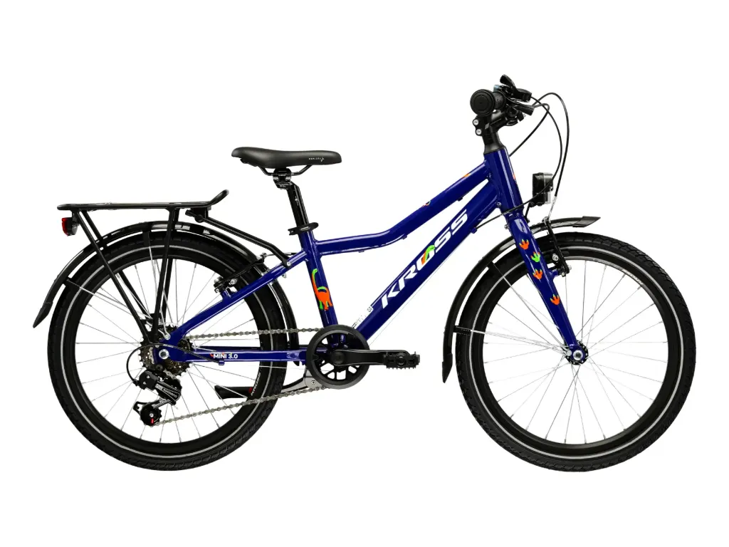 [KRLVME20X11M008220] KROSS Barncykel LEVEL Mini 3.0 EQ Blå/Vit