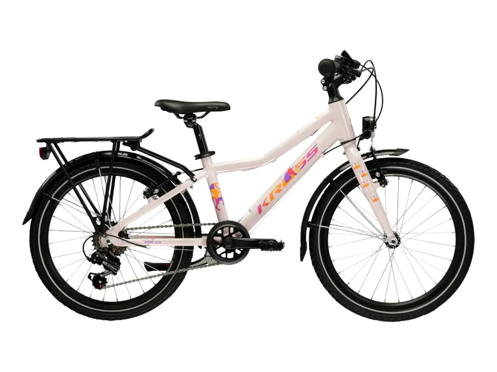 KROSS Barncykel LEA Mini 3.0 EQ Ljusrosa