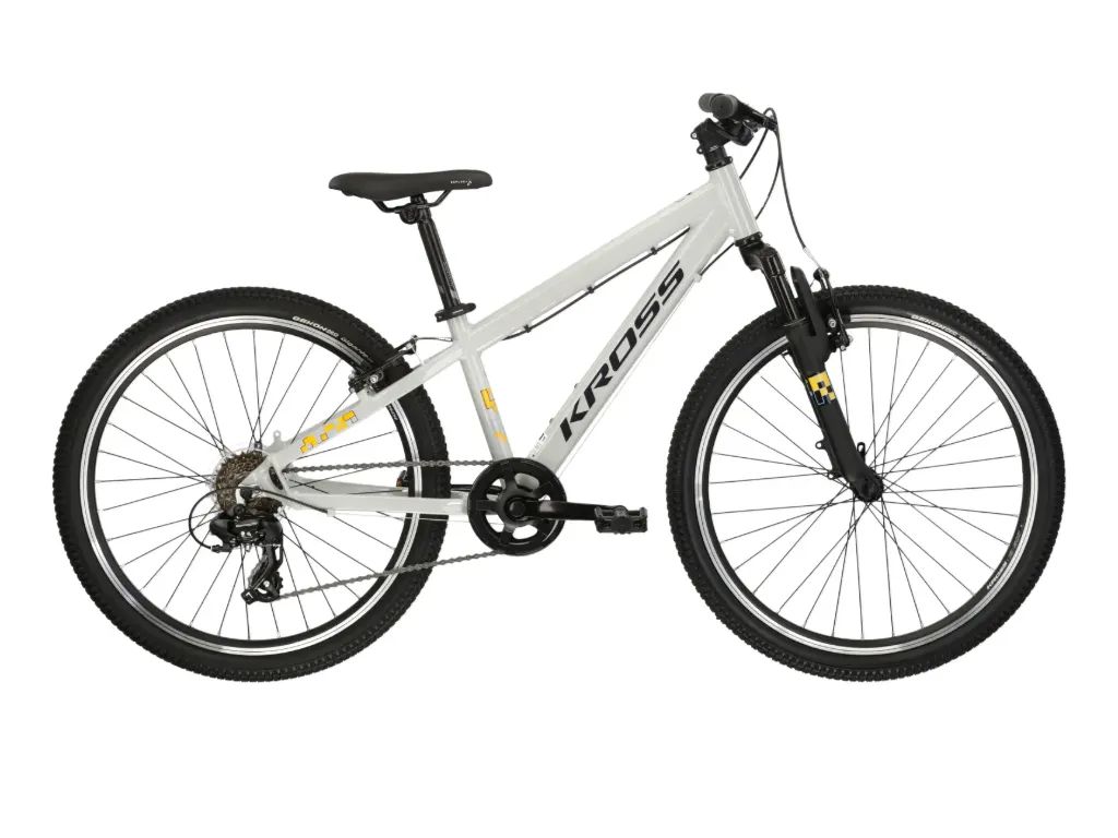 [KRDUJ124X12M006574] KROSS Hardtail MTB Dust JR 1.0 Grå/Svart